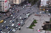 Власти Киева взялись за магистрали города. На них появится пластиковая разметка