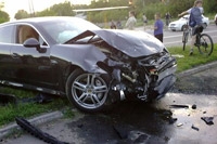 Дорогущий Porsche разбили в Макеевке!