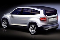 Chevrolet Orlando - будущий соперник VW Touran и Ford S-Max 