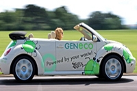 Volkswagen Bio-Bug едет на человеческих отходах!