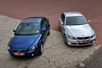 Спорт и динамика. BMW 320 против Volvo S40