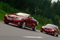 Бездельник. Пытаемся не простудиться в кабриолете Lexus IS 250C
