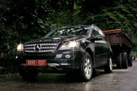 Не надо грязи. Зачем Mercedes M-class покорять бездорожье?