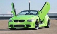 BMW 645i от тюнинг-ателье CLP Automotive: широкий, зеленый, злой