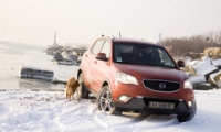 Первая проба руля SsangYong Korando