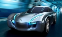 Новейший электроспорткар Nissan привезет на женевский автосалон