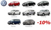 Акционные цены на самые популярные модели VW