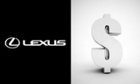 Цены на автомобили Lexus отныне в долларах США