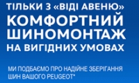 Акция: «Хранение шин» за 1 грн/день в «ВиДи Авеню»