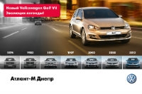 Презентация Volkswagen Golf VII -в Автоцентре «Атлант-М Днепр»!